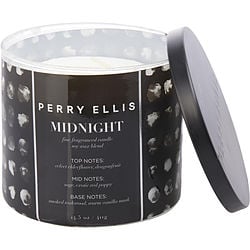 Perry Ellis Midnight By Perry Ellis Candle 14.5 Oz