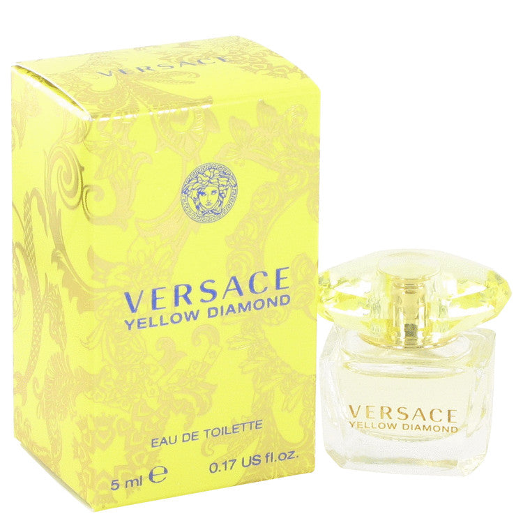 Versace Yellow Diamond by Versace Mini EDT .17 oz for Women | Eau de Toilette