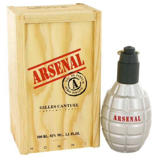 ARSENAL RED by Gilles Cantuel Eau De Parfum Spray 3.4 oz for Men