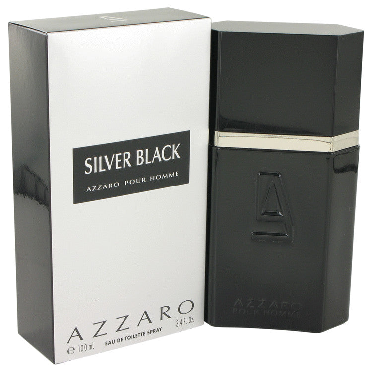 Silver Black by Azzaro Eau De Toilette Spray 3.4 oz for Men