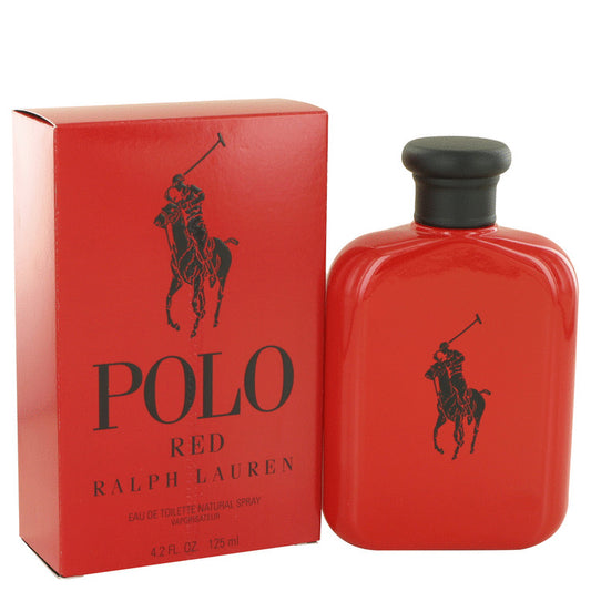 Polo Red by Ralph Lauren Eau De Toilette Spray for Men