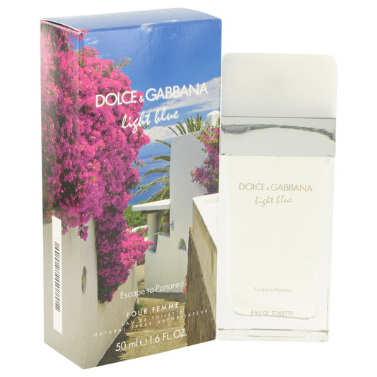 Light Blue Escape to Panarea by Dolce & Gabbana Eau De Toilette Spray for Women