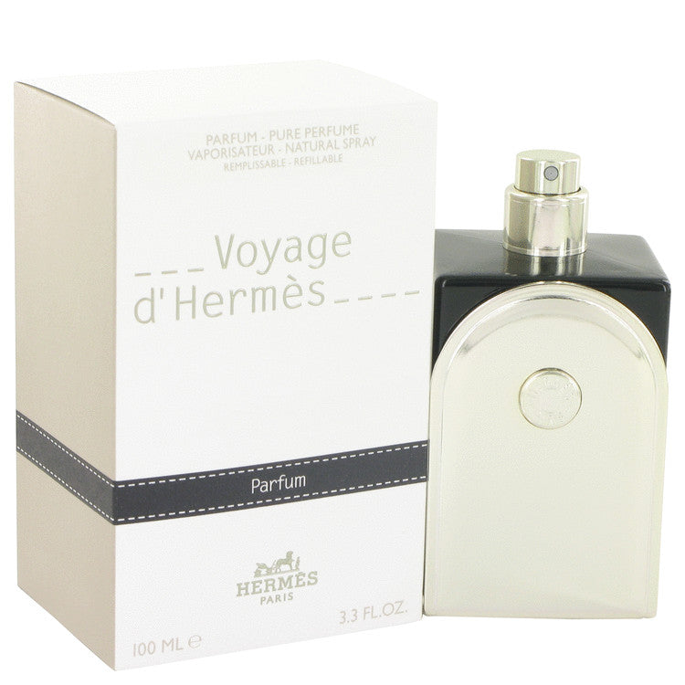 Voyage D'Hermes by Hermes Pure Perfume Refillable (Unisex) 3.3 oz