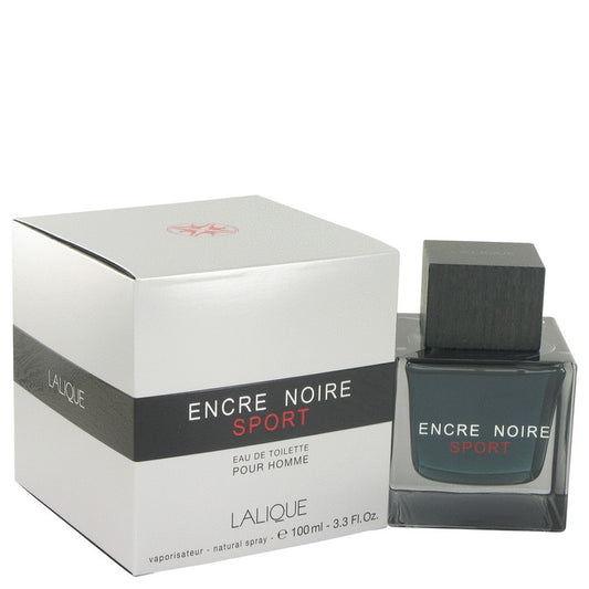 Encre Noire Sport by Lalique Eau De Toilette Spray for Men