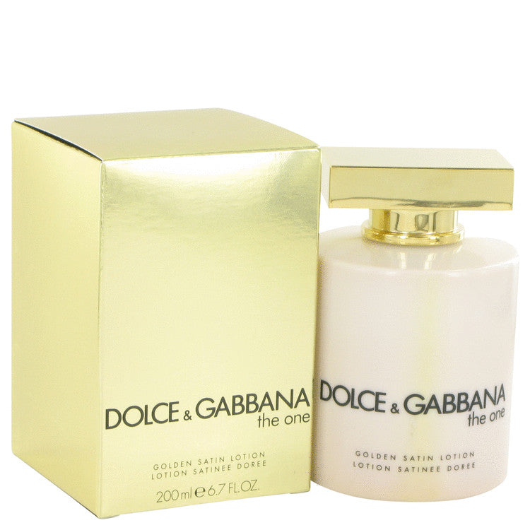 The One by Dolce & Gabbana Golden Satin Lotion 6.7 oz for Women