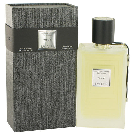Les Compositions Parfumees Zamac by Lalique Eau De Parfum Spray 3.3 oz (Unisex)