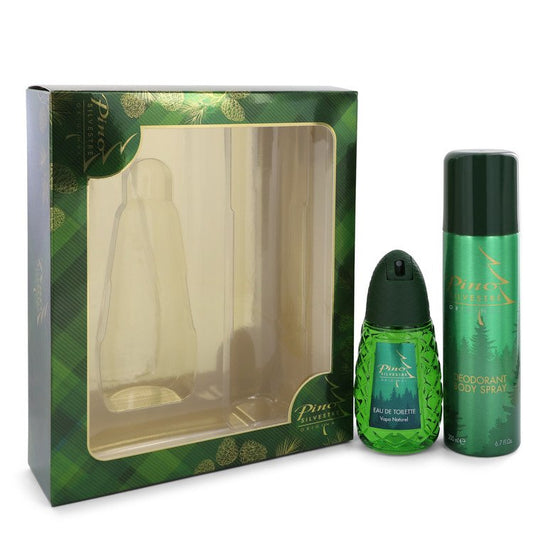 PINO SILVESTRE by Pino Silvestre Gift Set -- 4.2 oz Eau De Toiette Spray + 6.7 oz Body Spray for Men