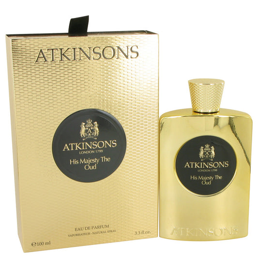 His Majesty The Oud by Atkinsons Eau De Parfum Spray 3.3 oz for Men