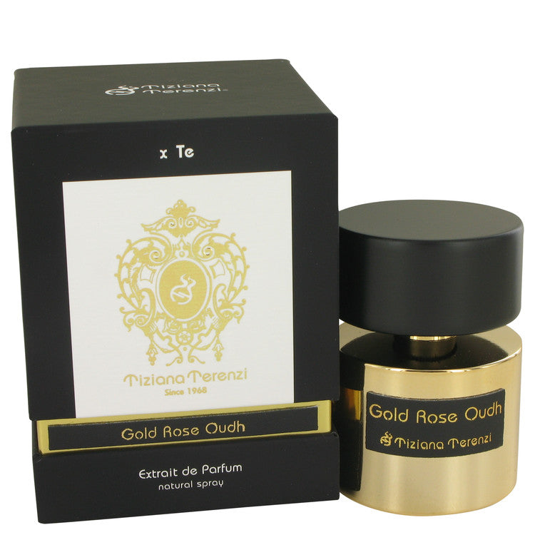 Gold Rose Oudh by Tiziana Terenzi Eau De Parfum Spray (Unisex) 3.38 oz