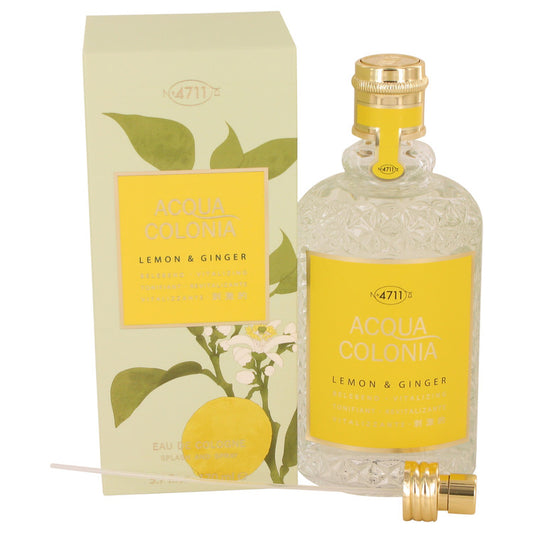4711 ACQUA COLONIA Lemon & Ginger by 4711 Eau De Cologne Spray (Unisex) 5.7 oz