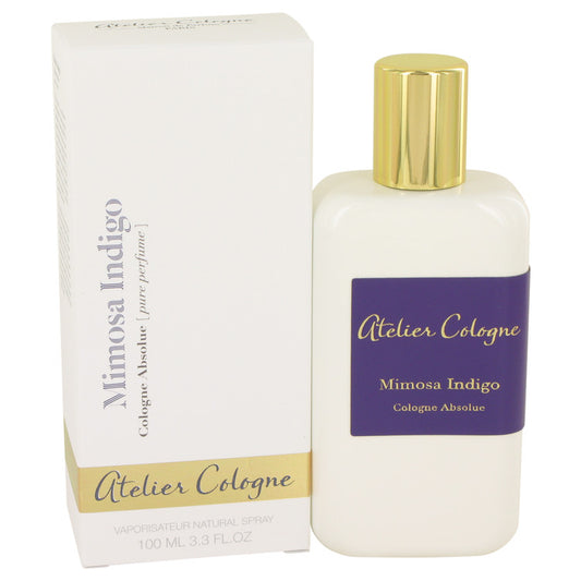 Mimosa Indigo by Atelier Cologne Pure Perfume Spray (Unisex) 3.3 oz