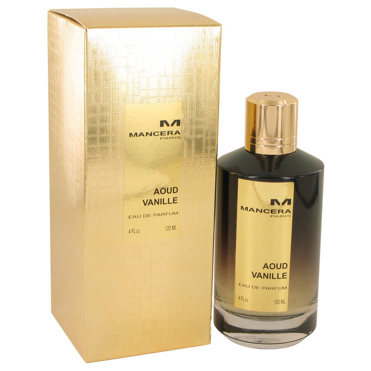 Mancera Aoud Vanille by Mancera Eau De Parfum Spray (Unisex) 4 oz