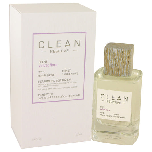 Clean Velvet Flora by Clean Eau De Parfum Spray 3.4 oz (Unisex)