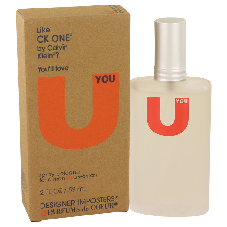 Designer Imposters U You by Parfums De Coeur Cologne Spray (Unisex) 2 oz