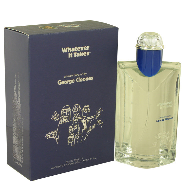 Whatever It Takes George Clooney by Whatever it Takes Eau De Toilette Spray 3.4 oz for Men