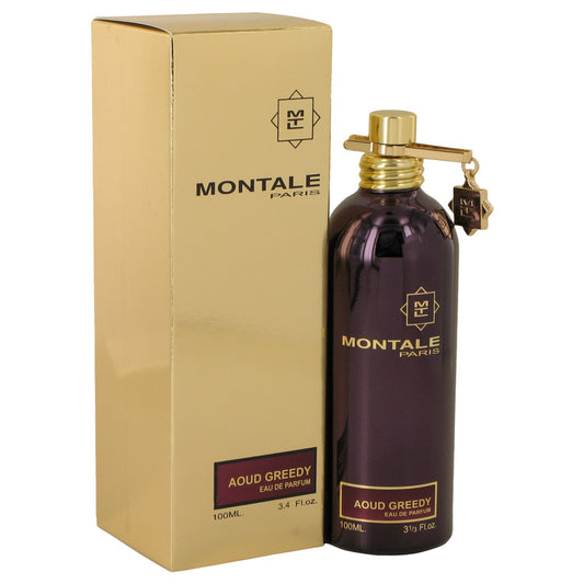 Montale Aoud Greedy by Montale Eau De Parfum Spray (Unisex) 3.4 oz