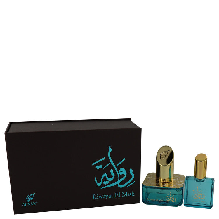Riwayat El Misk by Afnan Eau De Parfum Spray + Free .67 oz Travel EDP Spray 1.7 oz for Women