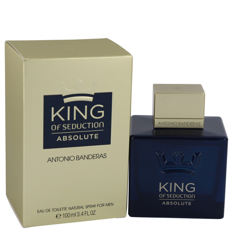 King of Seduction Absolute by Antonio Banderas Eau De Toilette Spray for Men