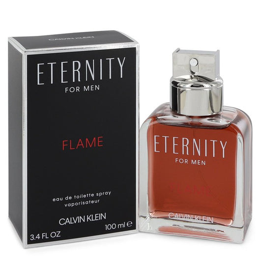Eternity Flame by Calvin Klein Eau De Toilette Spray for Men