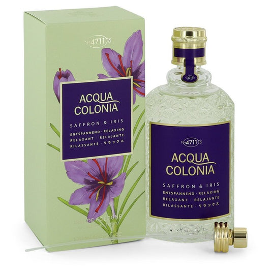 4711 Acqua Colonia Saffron & Iris by Maurer & Wirtz Eau De Cologne Spray 5.7 oz (Unisex)