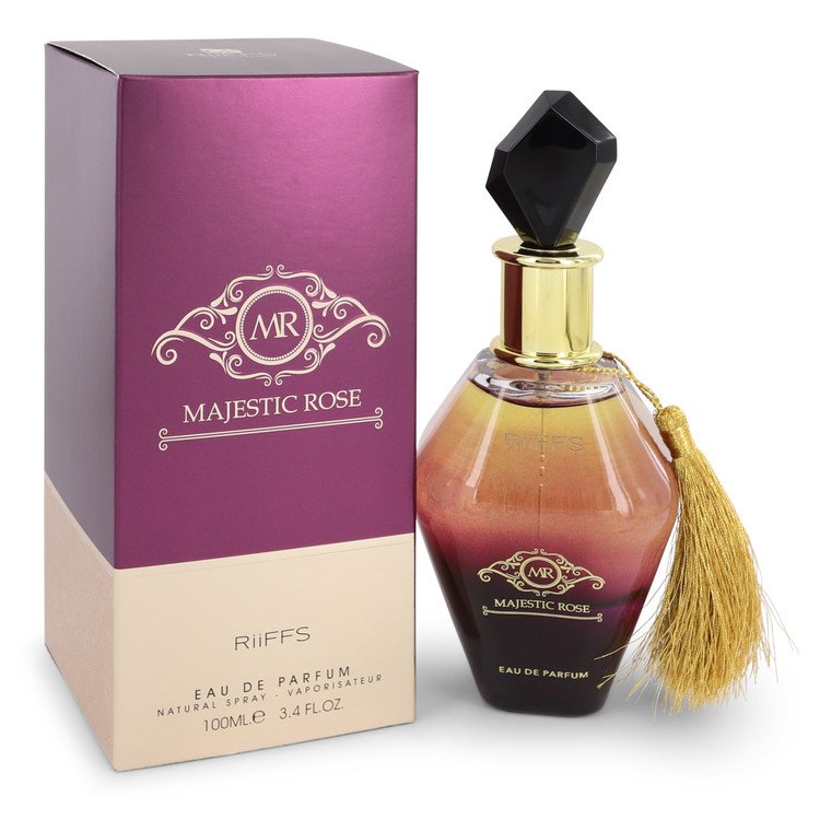 Majestic Rose by Riiffs Eau De Parfum Spray (Unisex) 3.4 oz