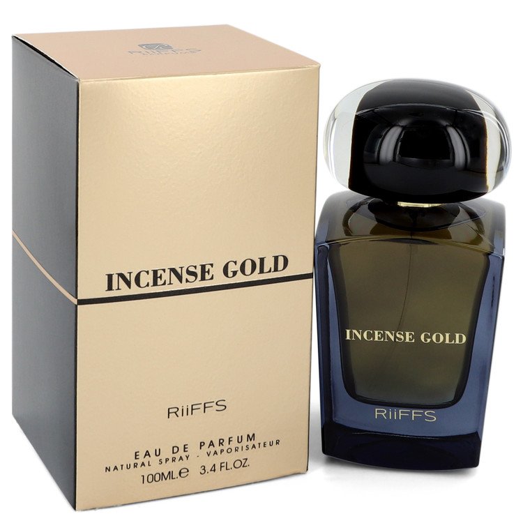 Incense Gold by Riiffs Eau De Parfum Spray (Unisex) 3.4 oz