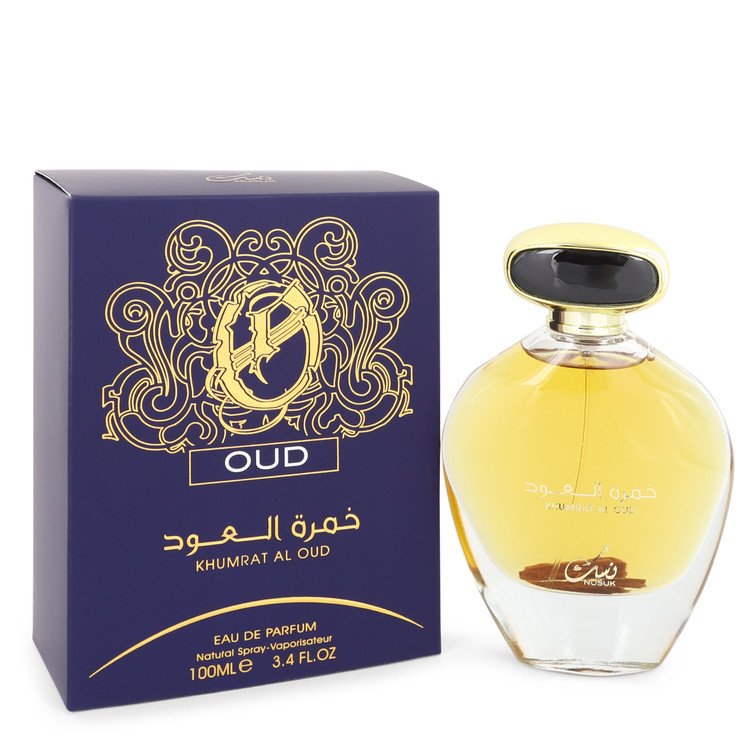 Oud Khumrat Al Oud by Nusuk Eau De Parfum Spray (Unisex) 3.4 oz