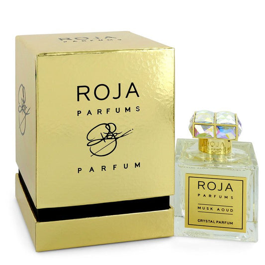 Roja Musk Aoud Crystal by Roja Parfums Extrait De Parfum Spray (Unisex) 3.4 oz
