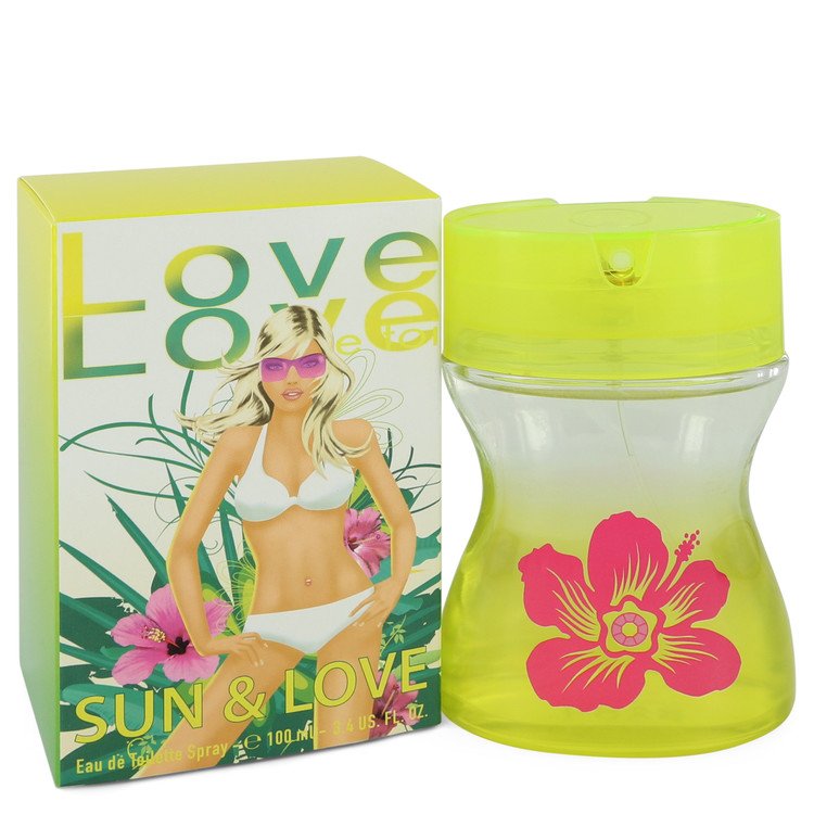 Sun & love by Cofinluxe Eau De Toilette Spray 3.4 oz for Women