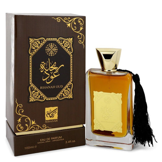 Rihanah Oud by Rihanah Eau De Parfum Spray (Unisex) 3.4 oz