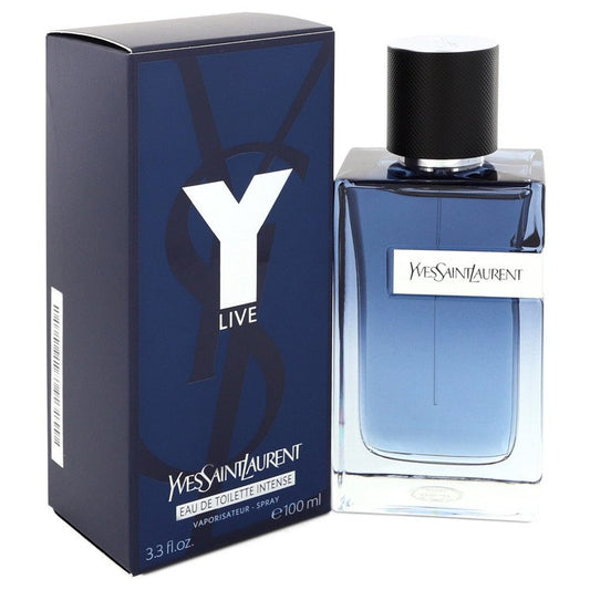 Y Live Intense by Yves Saint Laurent Eau De Toilette Spray for Men