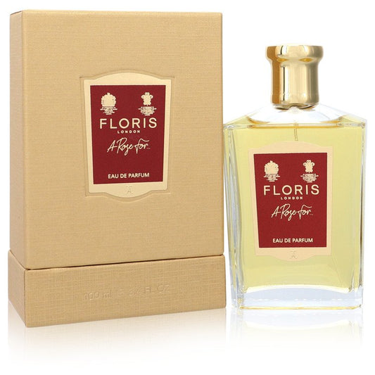 Floris A Rose For... by Floris Eau De Parfum Spray (Unisex) 3.4 oz