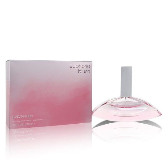 Euphoria Blush by Calvin Klein Eau De Parfum Spray 3.3 oz for Women