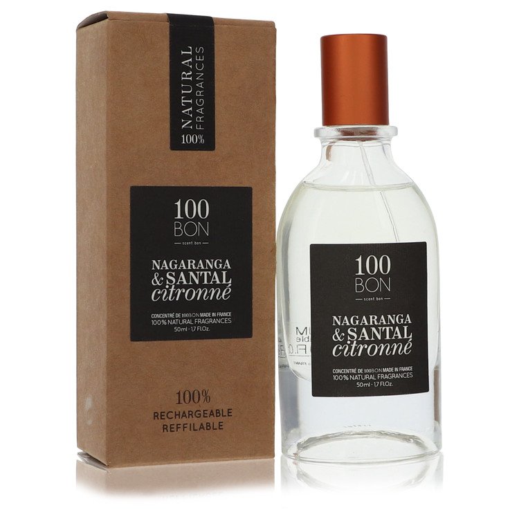 100 Bon Nagaranga & Santal Citronne by 100 Bon Concentree De Parfum Spray (Unisex Refillable) 1.7 oz