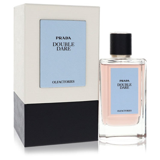 Prada Olfactories Double Dare by Prada Eau De Parfum Spray with Gift Pouch (Unisex) 3.4 oz