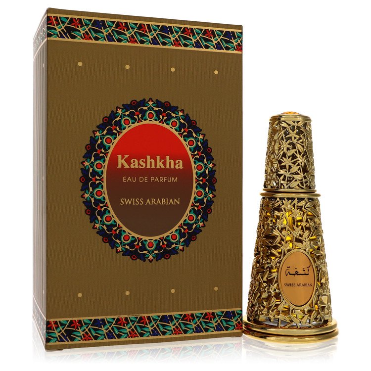 Swiss Arabian Kashkha by Swiss Arabian Eau De Parfum Spray (Unisex) 1.7 oz for Men