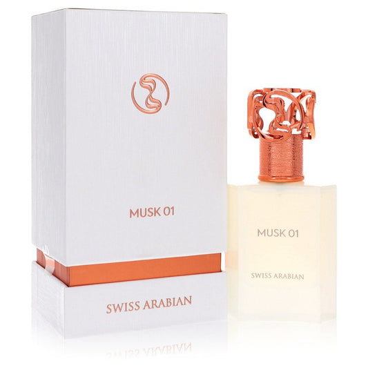 Swiss Arabian Musk 01 by Swiss Arabian Eau De Parfum Spray 1.7 oz for Men