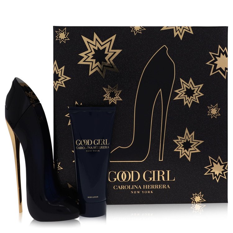 Good Girl by Carolina Herrera Gift Set -- 2.7 oz Eau De Parfum Spray + 3.4 oz Body Lotion for Women