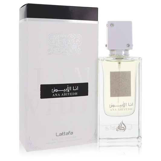 Ana Abiyedh I Am White by Lattafa Eau De Parfum Spray (Unisex) 2 oz for Women