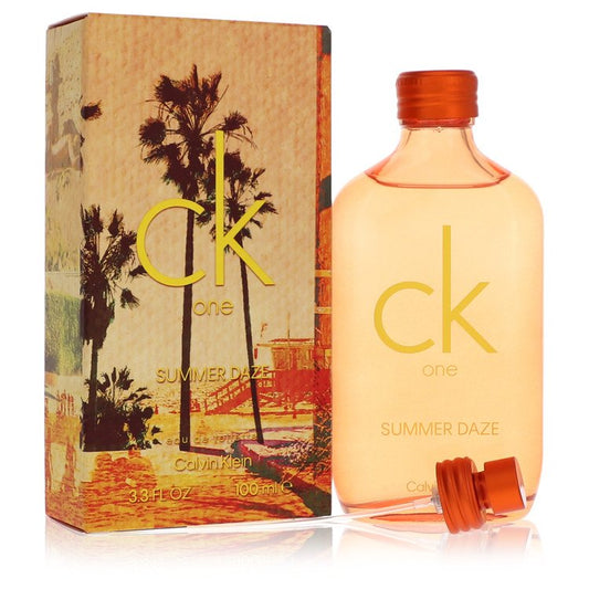 CK One Summer Daze by Calvin Klein Eau De Toilette Spray (Unisex) 3.3 oz for Men