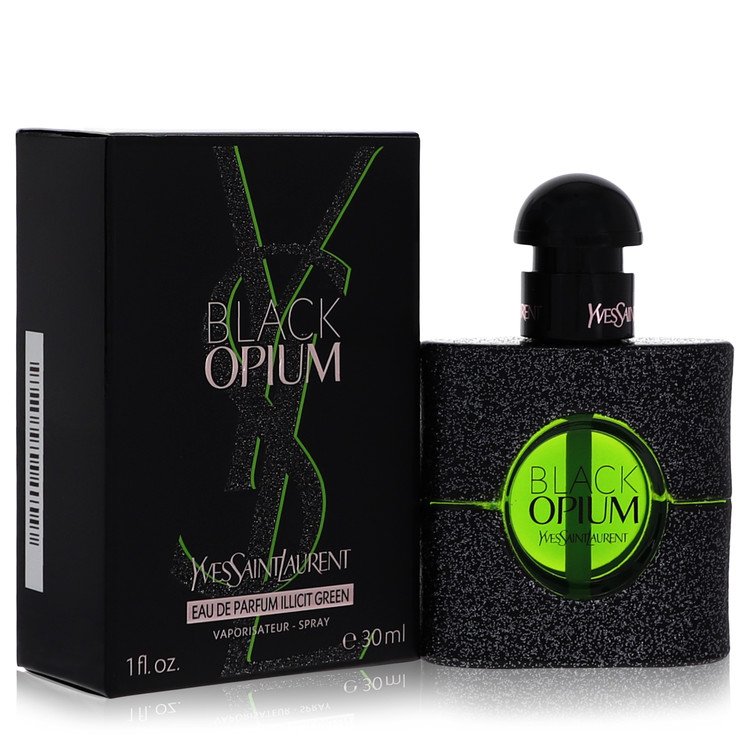 Black Opium Illicit Green by Yves Saint Laurent Eau De Parfum Spray 1 oz for Women