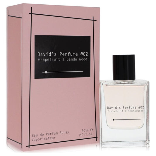 David's Perfume #02 Grapefruit & Sandalwood by David Dobrik Eau De Parfum Spray 2.0 oz for Women