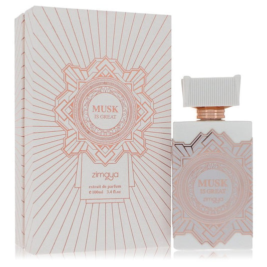 Afnan Musk is Great by Afnan Extrait De Parfum Spray (Unisex) 3.4 oz for Women