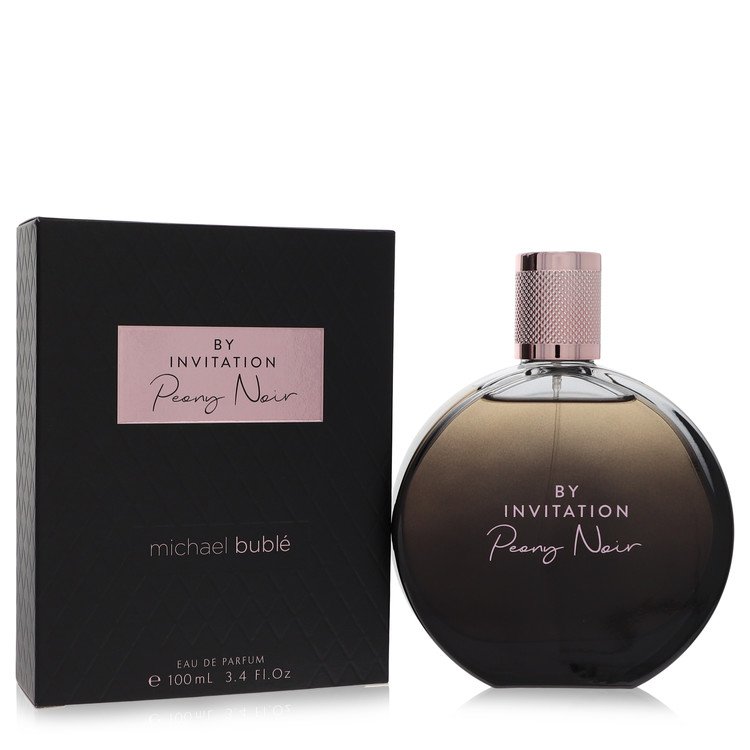 By Invitation Peony Noir by Michael Buble Eau De Parfum Spray 3.4 oz for Women