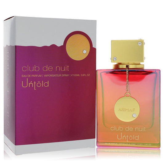 Club De Nuit Untold by Armaf Eau De Parfum Spray (Unisex) 3.6 oz for Women
