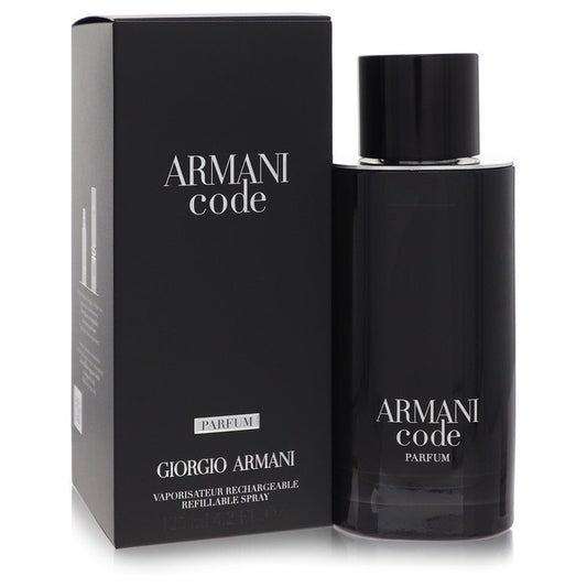 Armani Code by Giorgio Armani Eau De Parfum Spray Refillable 4.2 oz for Men